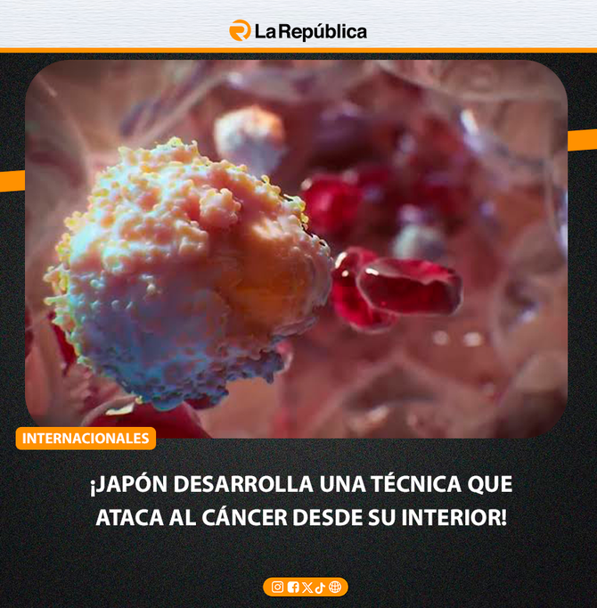  ¡JAPÓN DESARROLLA UNA TÉCNICA QUE ATACA AL CÁNCER DESDE SU INTERIOR! - Cover Image